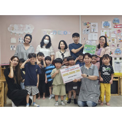[기부전달식] 시립선유3단지어린이집 더 지구사랑 나눔장터 수익금 기부